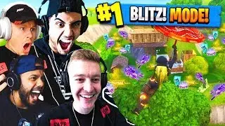FaZe Gaming House CRAZY FORTNITE 'BLITZ' MODE VICTORY!