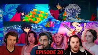 Giyu Defeated Rui! Demon Slayer Season 1 Episode 20 Reaction Mashup