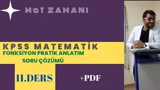 Fonksiyon pratik anlatım Soru Çözümü KAMP 11.DERS I MAT ZAMANI