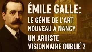 S1E9 - &Eacute;mile Gall&eacute; : Le g&eacute;nie de l&rsquo;Art Nouveau &agrave; Nancy &ndash; Un artiste visionnaire oubli&eacute; ? 