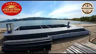 Build a Utility Pontoon from Scratch with Simple DIY Boat Plans