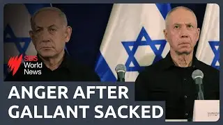 Protests after Netanyahu fires Defence Minister Gallant