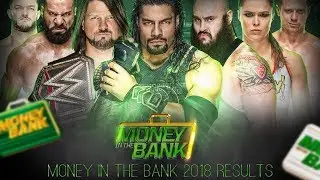 WWE Money in the Bank 2018 Results ! Title Changes ! Winners ! Ladder Match 2018 Winner Betting Odds