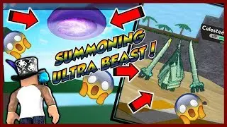 SUMMONING ULTRA BEASTS/ MYSTERIOUS PORTAL! POKEMON BRICK BRONZE/ ROBLOX [story]