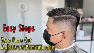 Zero Fade Cut mabilis na pamamaraan,pero maayos na resulta