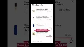 Agora temos Cupom Shiseido! Use o cupom RENATACARBONERO