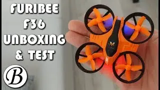 FuriBee F36 UNBOXING + FLYING TEST | CHINESE PACKAGE #02