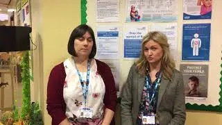 School Nurses Child Flu Vaccination