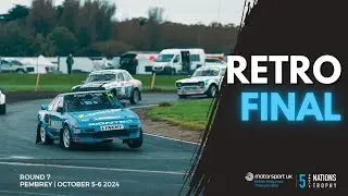 Retro Final | Pembrey 2024 | Retro Rallycross Championship 5 Nations Trophy