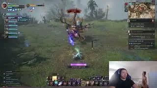 Throne and Liberty Archmage 1v1 vs Tyrant boss gameplay