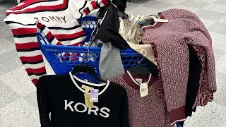 Carrito lleno de doble y triple etiquetas rosas en  Ross dress for less @elizabethruizvlogs4594