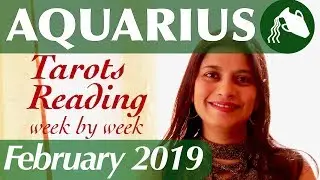 AQUARIUS February 2019 Tarot reading forecas