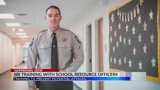 NCSBI training with School Resource Officers