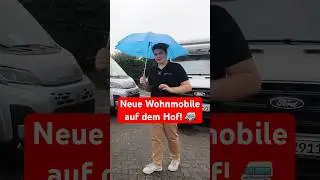 Neue Wohnmobile eingetroffen!