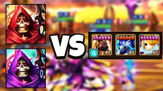 The Lich Kings SATH and THRAIN - Summoners War (INSANE)Siege Stream