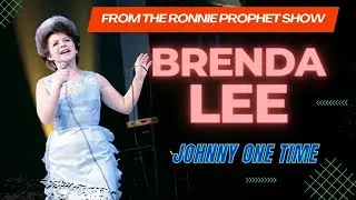 Brenda Lee LIVE on THE RONNIE PROPHET SHOW 1980 JOHNNY ONE TIME