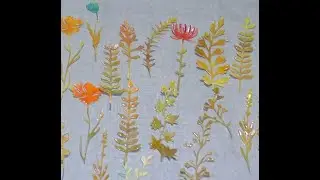 Let's make floral embellishments for the Mintay Botany album