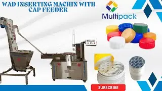Cap lining machine , Cap liner , Auto cap feeder , Wadding machine , #cap #wadding