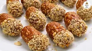 Chocolate Peanut Date Balls | Ready in 10 Minutes No Baking!