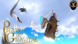 PIRATES OF GRAVITAE Gameplay -  Indie Roguelike with Rocket Propelled Pirate Ships (no commentary)