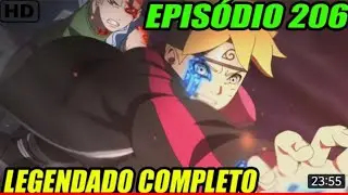 Boruto EP 206 Legendado