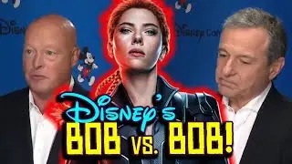 Disney DRAMA: Bob Chapek vs. Bob Iger! BLACK WIDOW to Blame?!