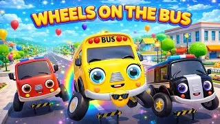 Wheels on the bus go round and round song | english rhymes for babies | Play wheels on the bus music