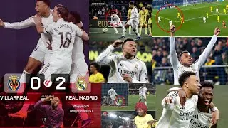 Real Madrid 2-0 Villareal/Vinicius jr retour/Mbappe ap bat rekò cr7 yo nan Real/arbeloa jwenn real