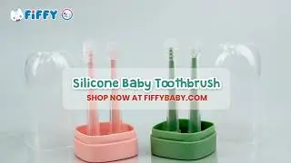 Silicone Baby Toothbrush | Fiffy