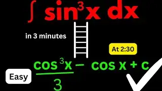 Integrating sin(3x): Step-by-Step Tutorial