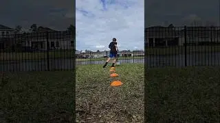Backyard Soccer Training #soccer #youtubeshorts #shorts #football