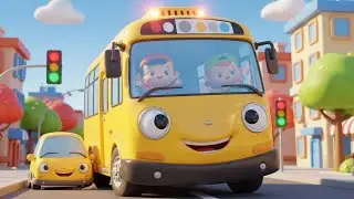 Wheels on the Bus to the Rescue 🚍🚨 | Preschool Song