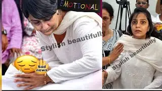 Chatori Rajni first sad video after her son taran jain funeral! Extremely sad but not crying for son