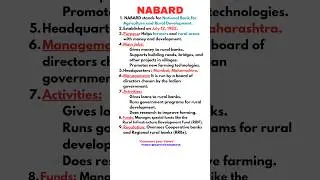 NABARD #upsc #currentaffairs #gk