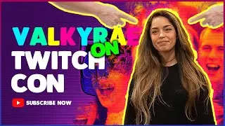 Valkyrae pulling the LARGEST crowd at Twitch Con WITHOUT even streaming on Twitch ft  Toast
