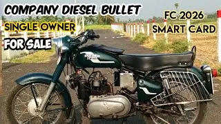 COMPANY DIESEL BULLET| FOR SALE | ALL PAPER CURRENT#royalenfield #dieselbullet #bikelover #bikeride