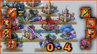 Lords Mobile - Mi Solo Trap no pudo con el ataque de +700k de tropas