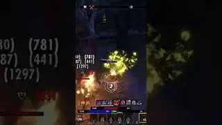Mayhem One Bar DK 1v3 - #shorts #eso #dragonknight