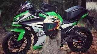 Road Gods zeon R2 tank bag on ninja 300  ownership review
