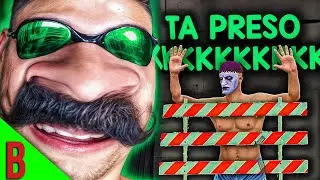 O HOMEM-BARREIRA está ONLINE, CUIDADO! - GTA RP COMPILADO