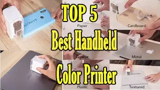 Top 5 Best Portable Handheld Color Printer In 2020
