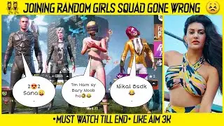 Random squad of Girls || Give me a kiss 💋😂 || Watch This end 😂