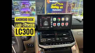 Android Box Xe Toyota Land Cruiser LC300 - M&agrave;n Gối Android . Cực Chất .