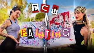 Trans Girl & Tattooed Farm Babe Create Eco Art Together  🌾💅