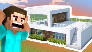 Making a Modern House In My Survival Minecraft #3 | NiwayOp