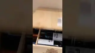 Wooden wine box - how to open #wine