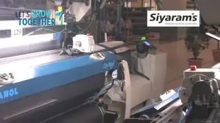Picanol machines at Siyaram's