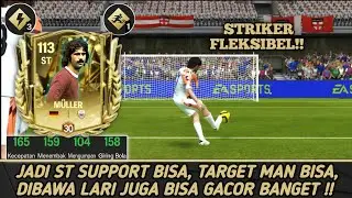 ST FLEKSIBEL TERBAIK!! Auto Banjir Goal & Assist Pake Muller 108 - Fc Mobile