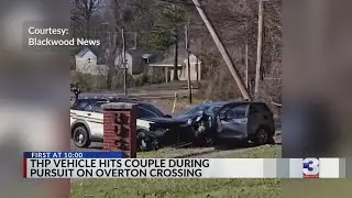 Couple injured after THP crashes into vehicle in Frayser, family says