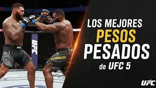 The BEST HEAVYWEIGHT fighters in UFC 5